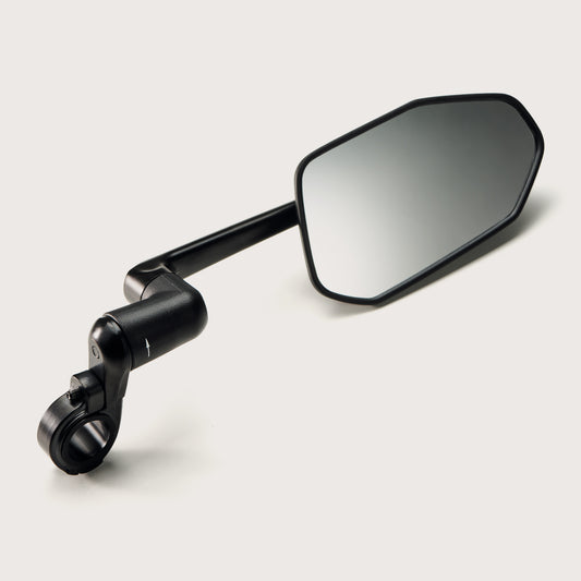 e-bike mirror for electric bike rear-view mirror that's adjustable with multi-fit handlebar mounting from Flight Risk