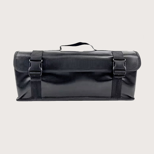Fireproof e-bike battery bag for safer battery charging from Flight Risk Australia