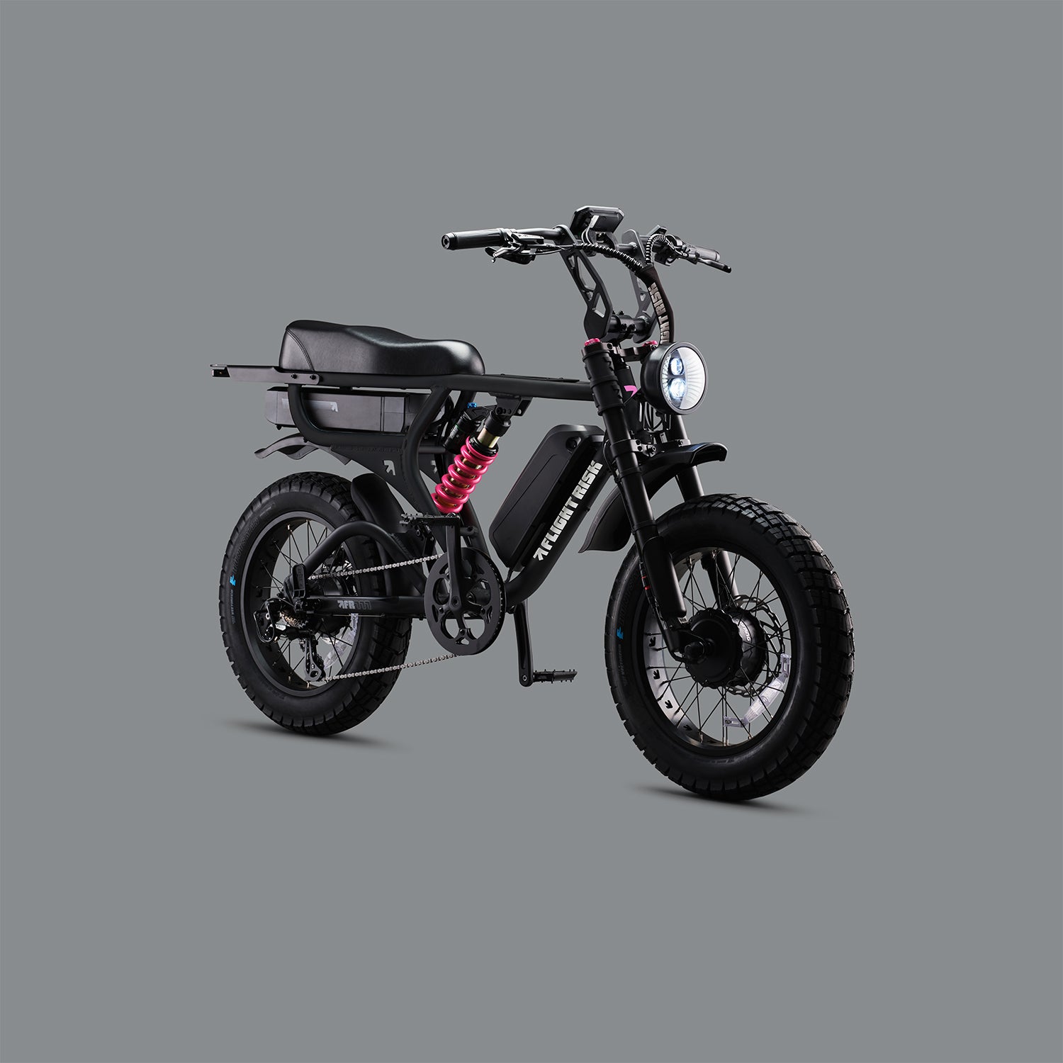 FR555 - White Electric Bike from Flight Risk Australia
