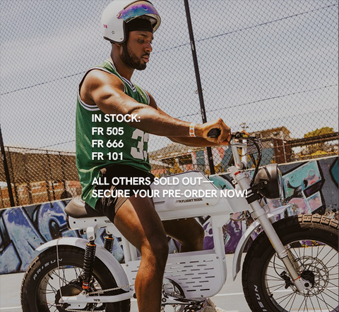 FR666 - BLACK E-bike with Outlaw Style | Flight Risk