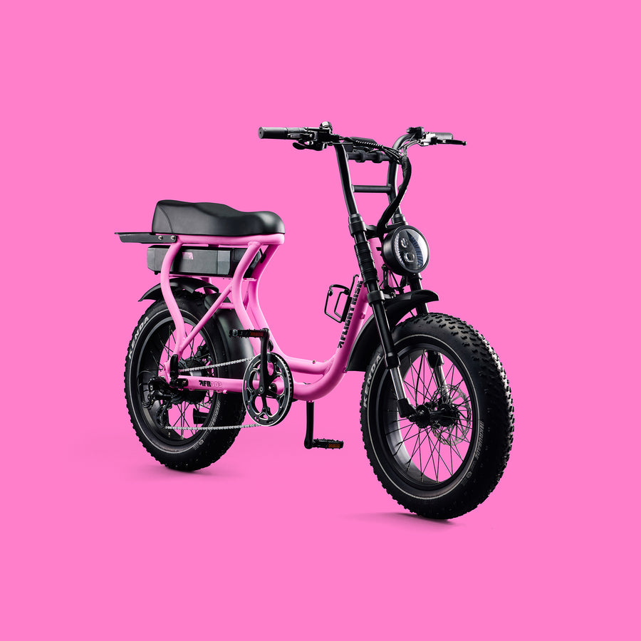 FR555 - Pink Electric Bike | Flight Risk E-bikes Australia