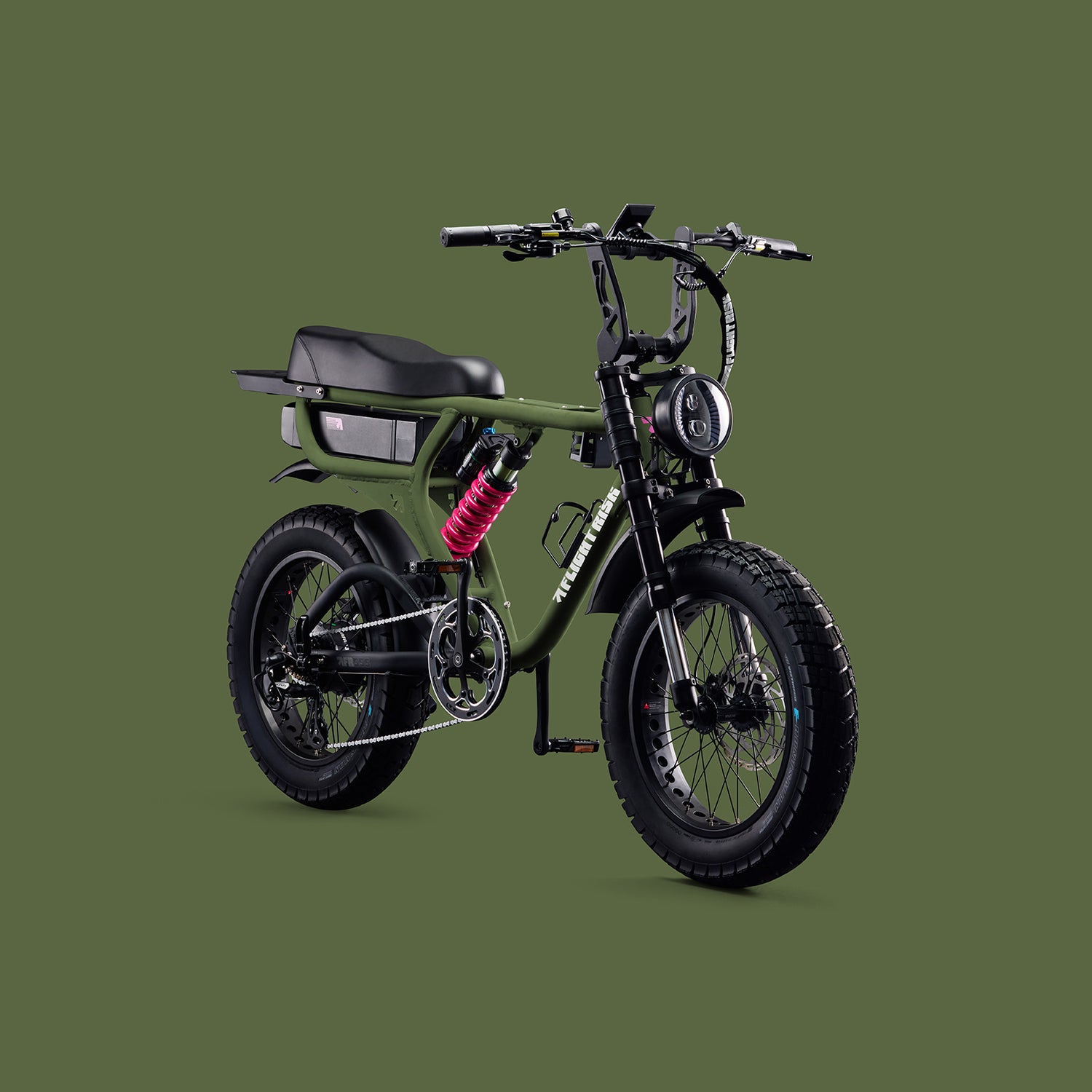 FR505 - Silver E-bike With GPS | Flight Risk Australia