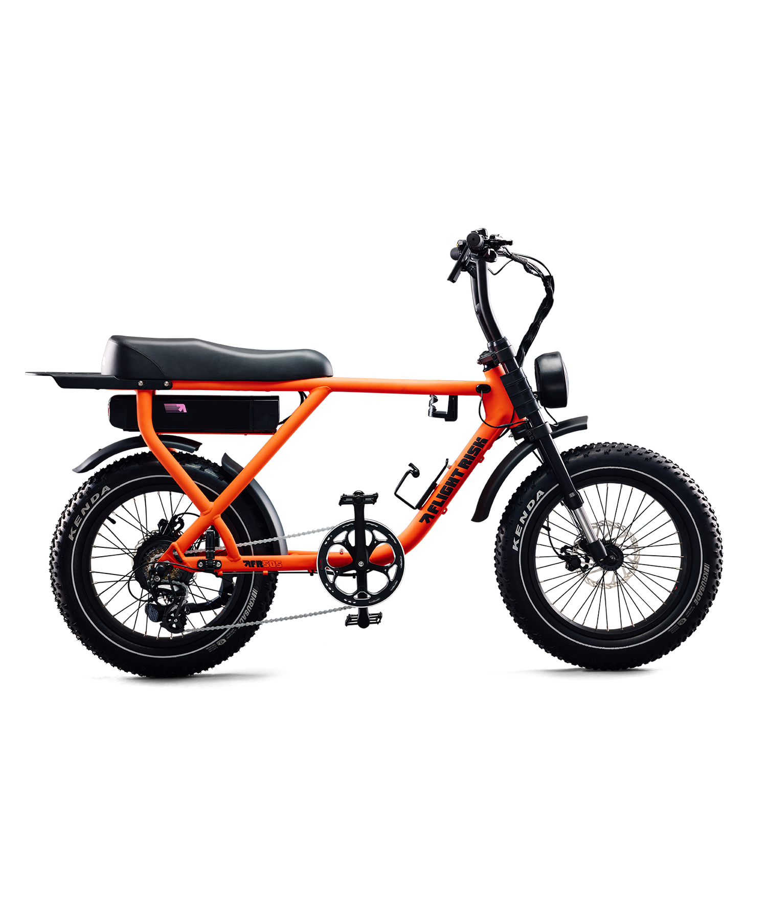 FR777 - BLACK E-bike with Dual Motors | Flight Risk Australia