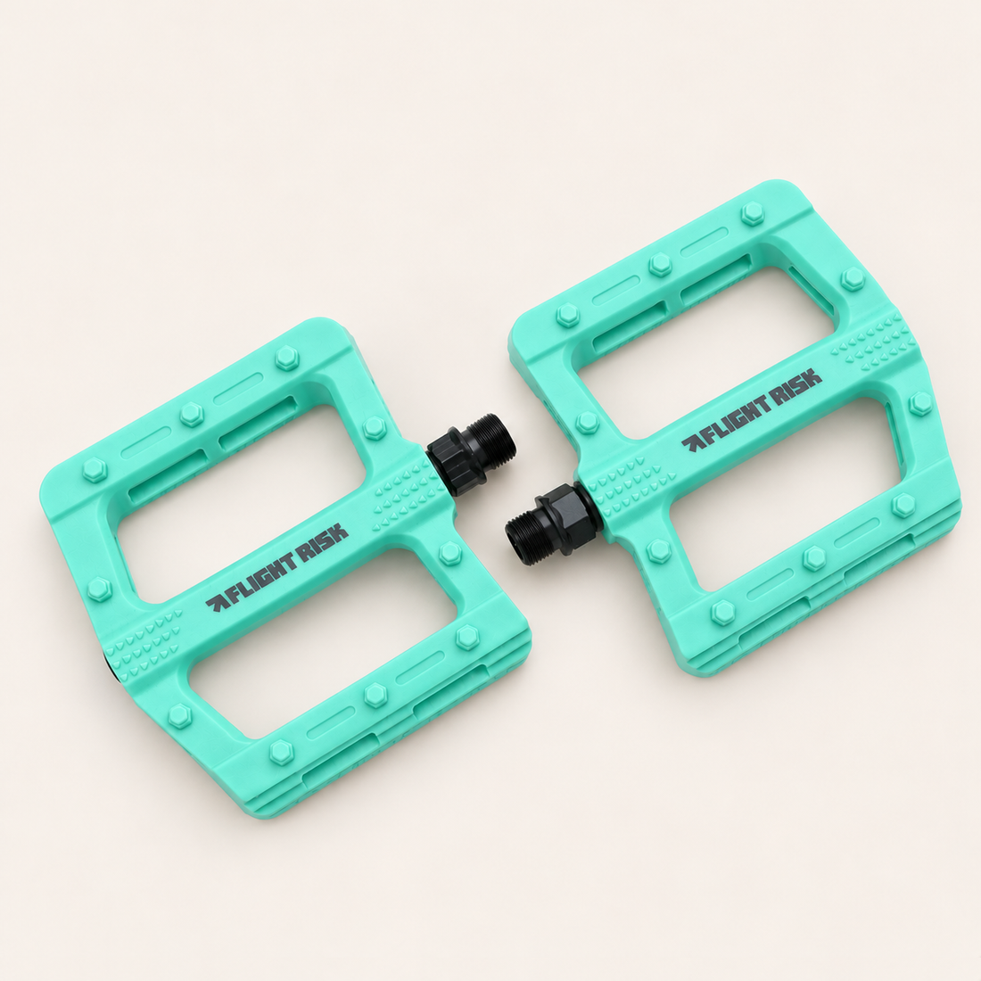 Flight Risk Pedal Set Teal