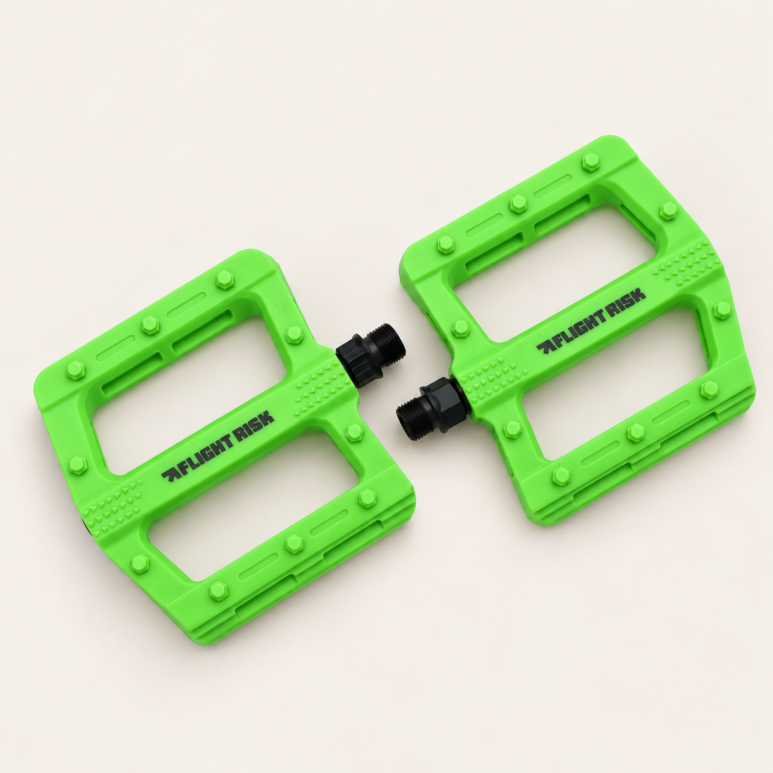 Flight Risk Pedal Set Green
