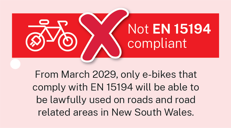 Not EN 15194 compliant